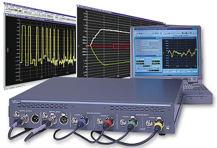 Audio Precision Ats 2 Audio Analyzer Review Test Equipment Connection